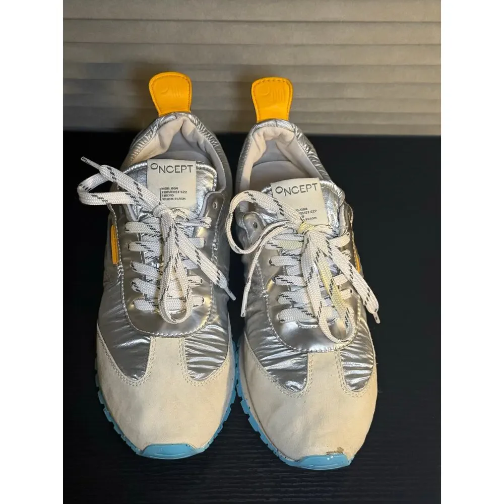ONCEPT Tokyo MOD.004 Travelist S22 Silver Flash Sneakers Women’s 7.5
